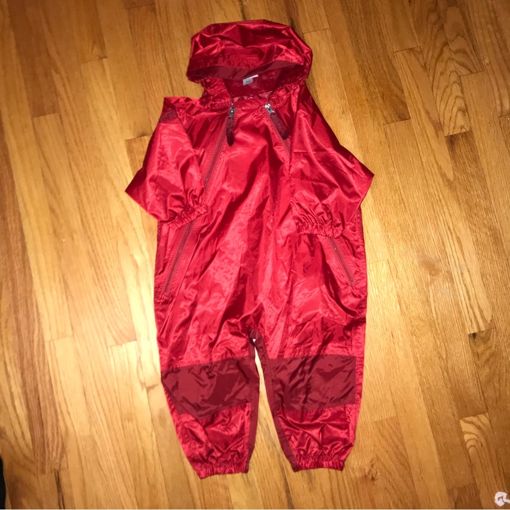 Tuffo Rain Suit Red Size 18 Month
